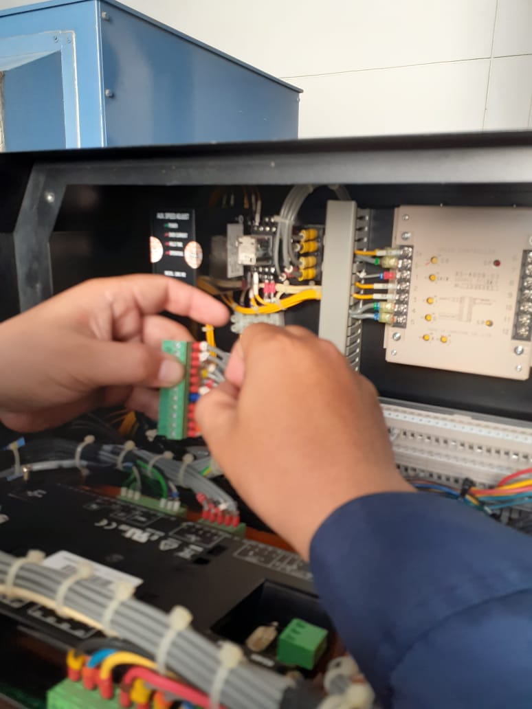 penggantian module engine 2